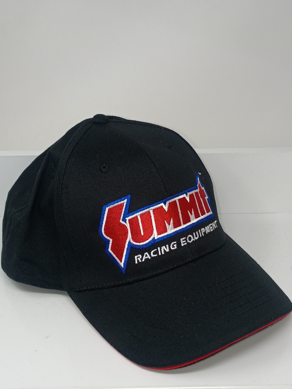 Summit Racing Equipment Black Logo Cap